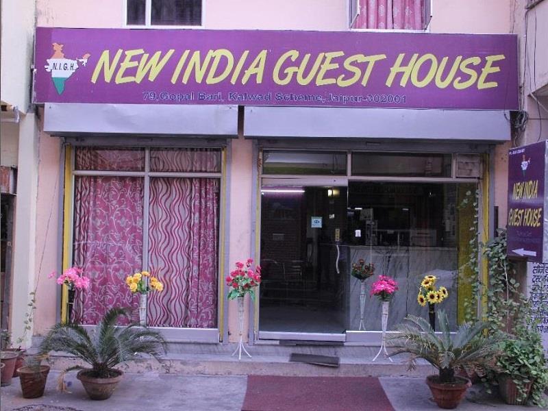 Hotel New India Guest House Dźajpur Zewnętrze zdjęcie
